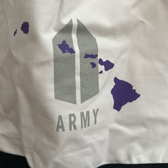 BTS Army Hawaii Zipper tote - Picture 2 of 6